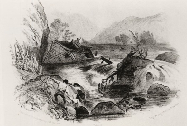Das Hochwasser an der Ahr 1804