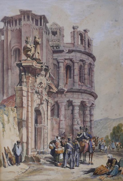 Die Erhebung der Mahl- und Schlachtsteuer am Simeonstor 1830-1840